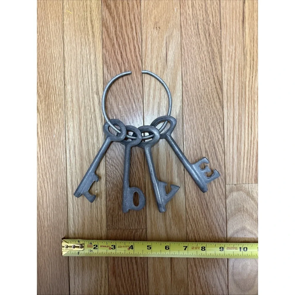 XL‎ Large Decorative LOVE Key Oversized Keychain Unique Photo Prop